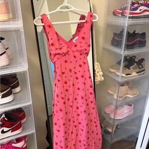 Princess Polly Pink Floral Slip Dress
